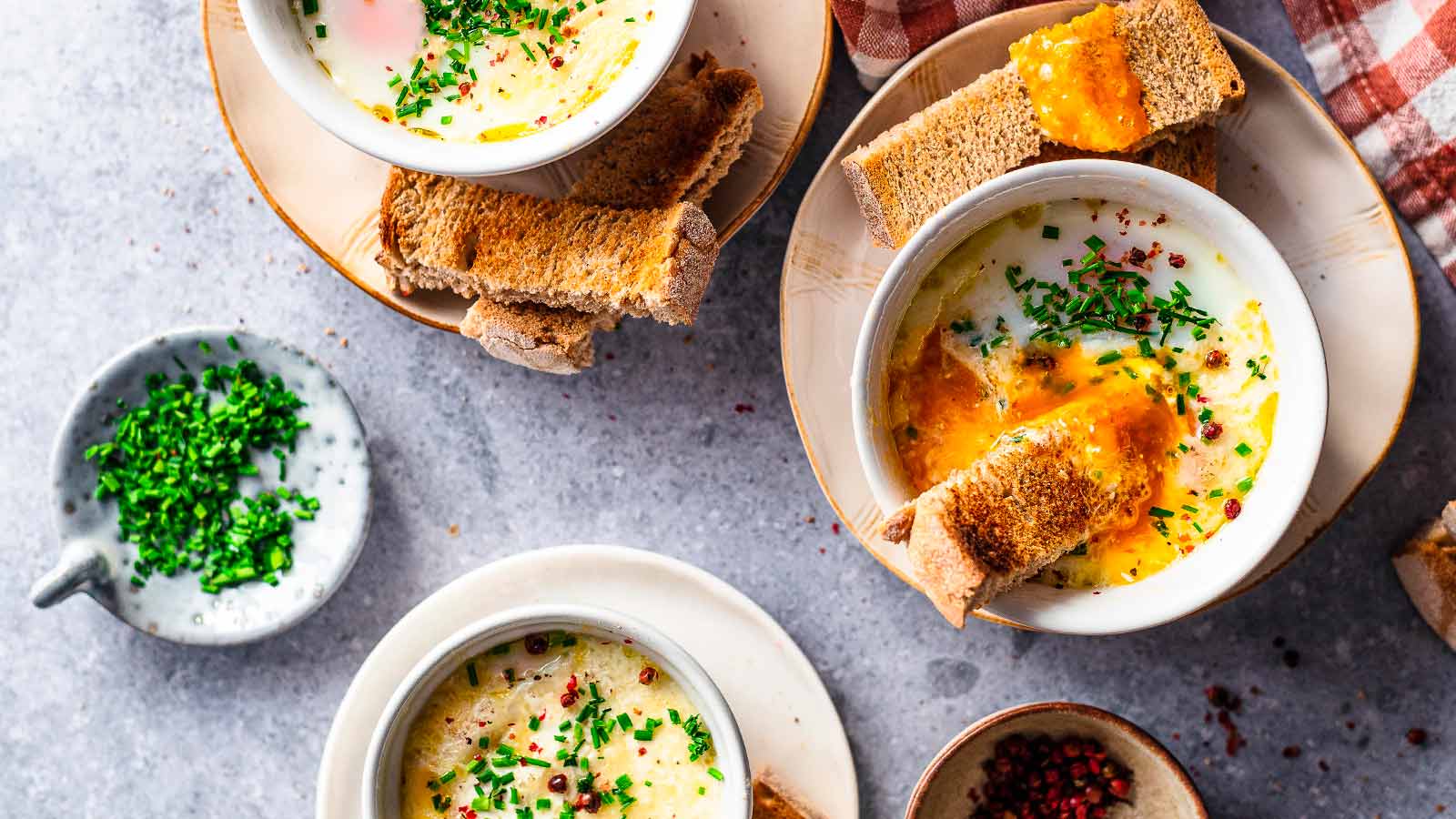 Receita Ovos cocotte