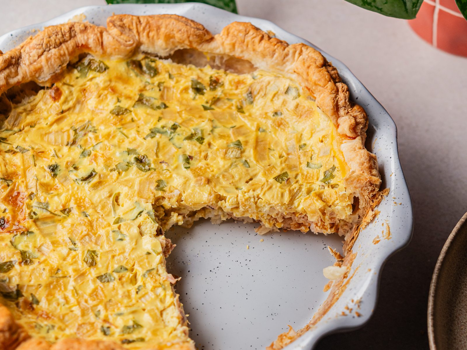 Receita de Quiche de Atum