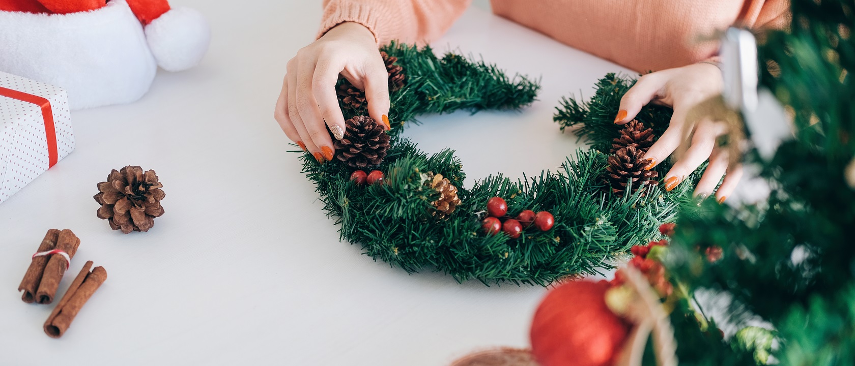 Como Fazer Coroas de Natal