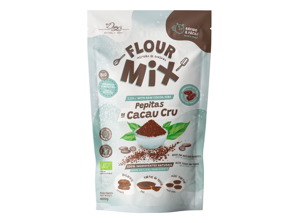 Mistura de Farinhas para Bolos Dony's Naturally Sweet Pepitas de Cacau