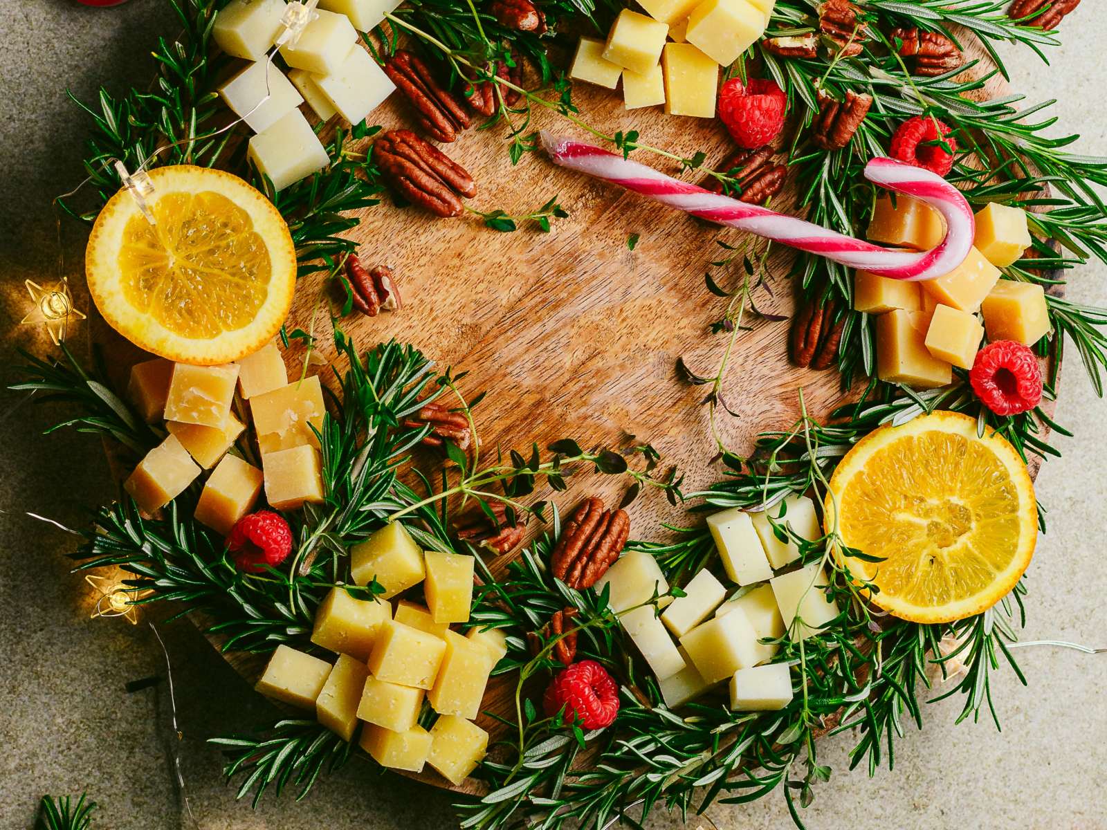 Receita de Coroa de Queijos Natalícia