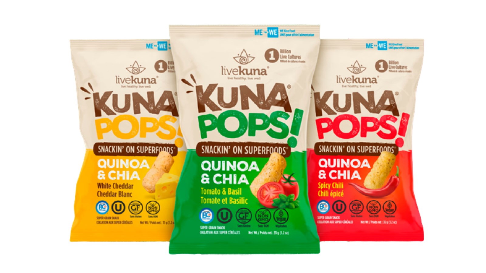 KunaPops!: snacks sem glúten