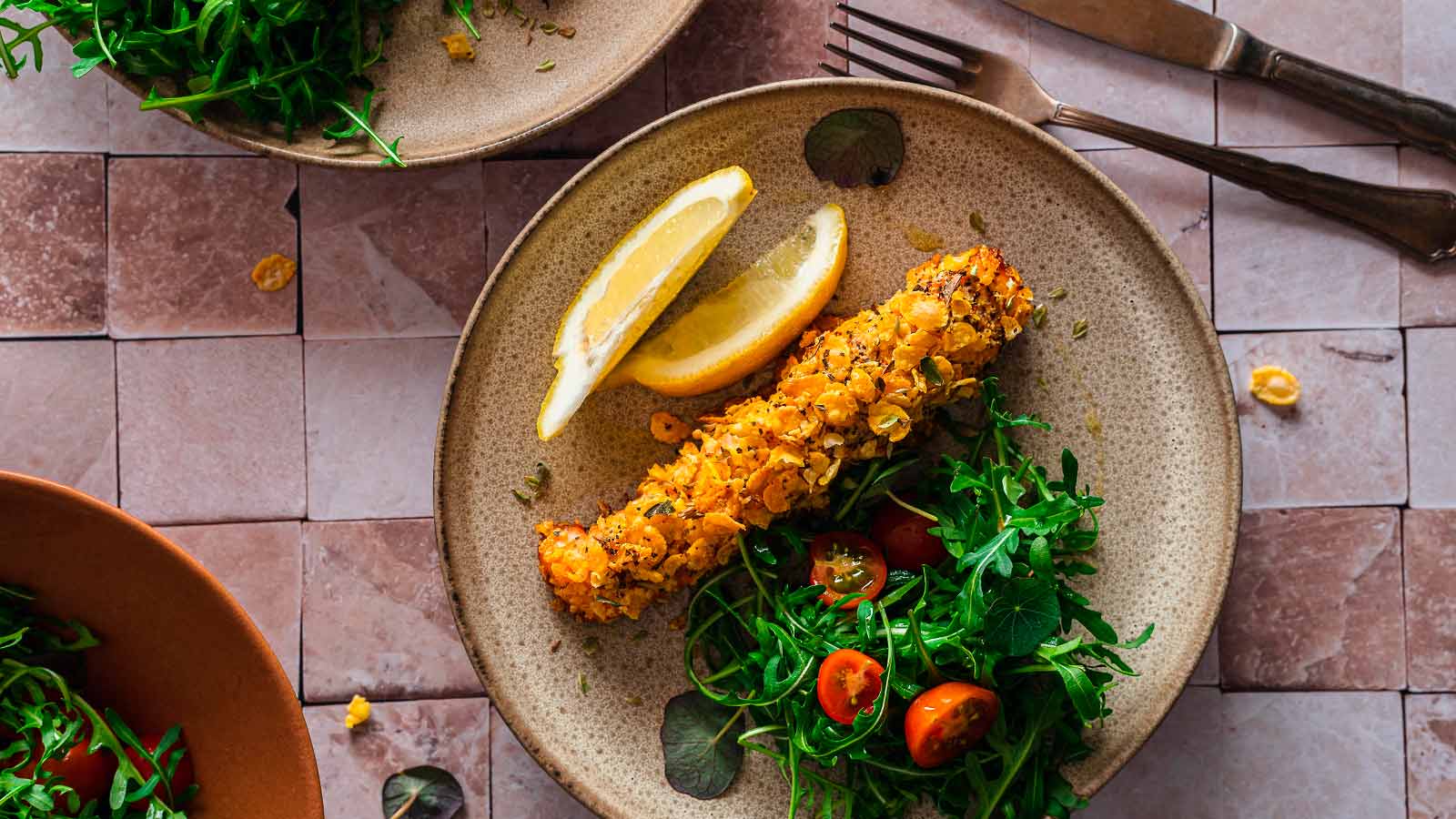Receita de Panados de salmão
