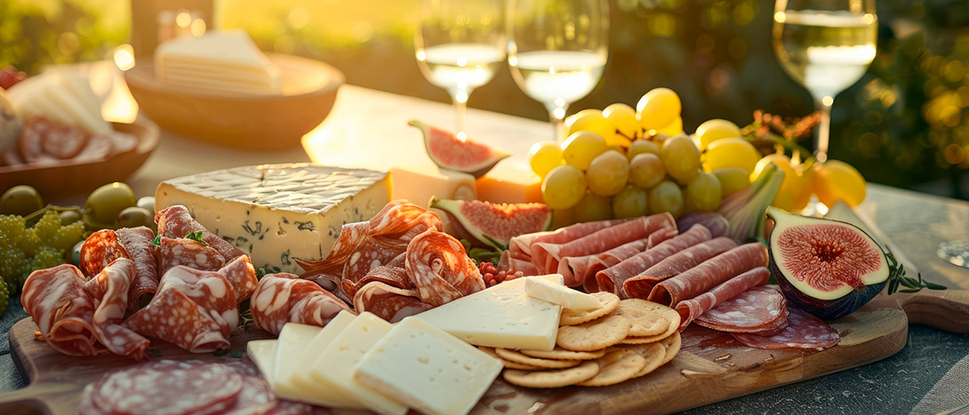 Tábua de Queijos e Enchidos