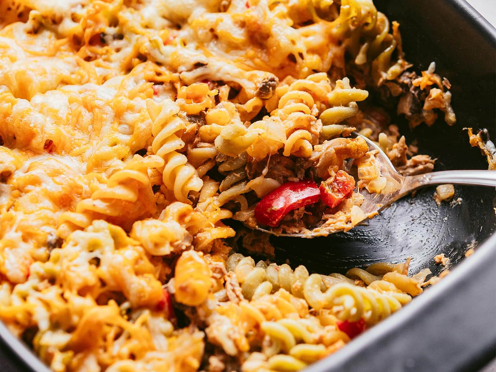 Massa com Atum no Forno