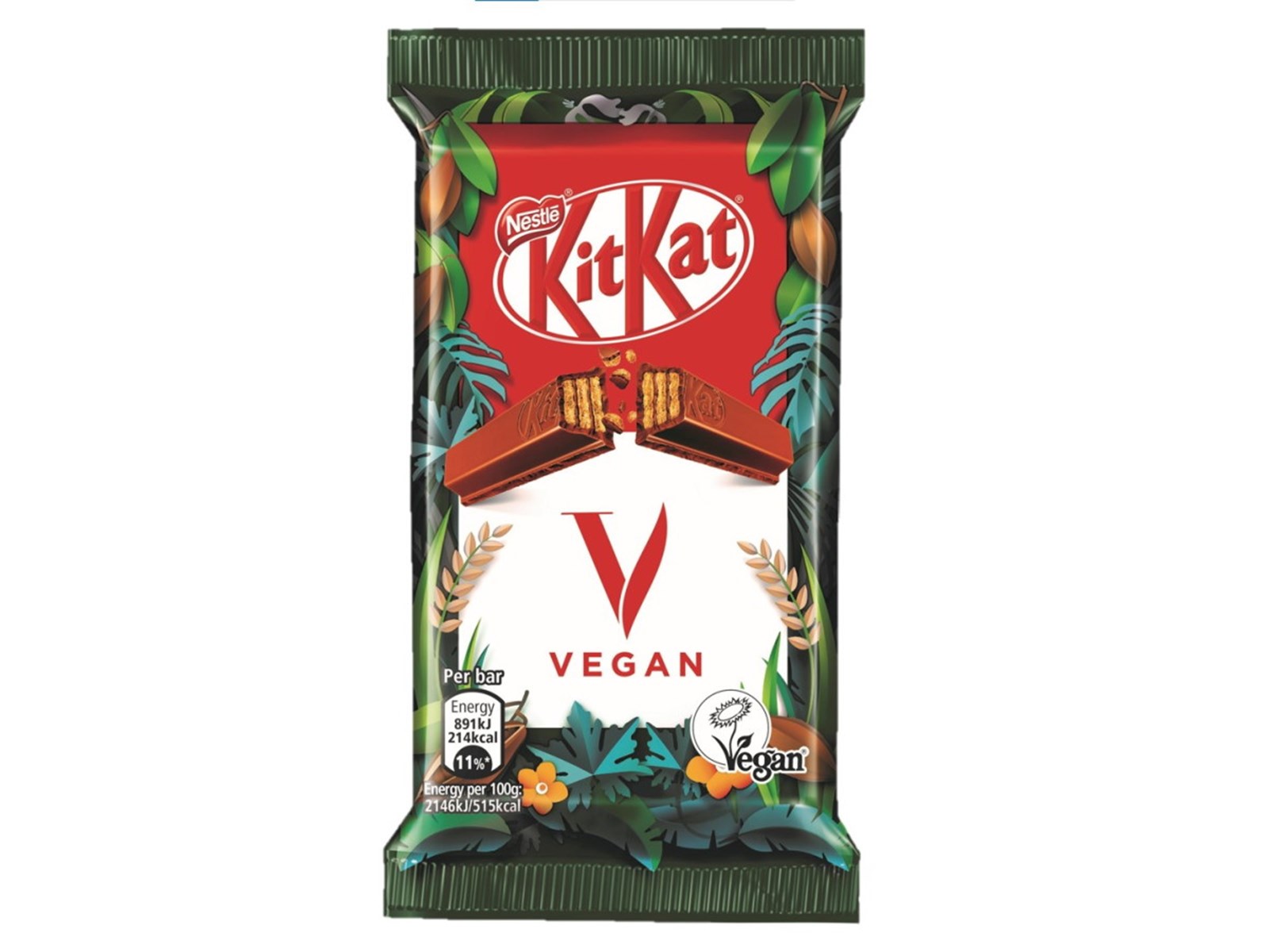 Kit Kat: chocolate vegan
