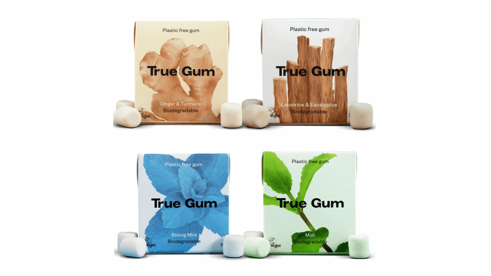 True Gum: pastilha sem açúcar