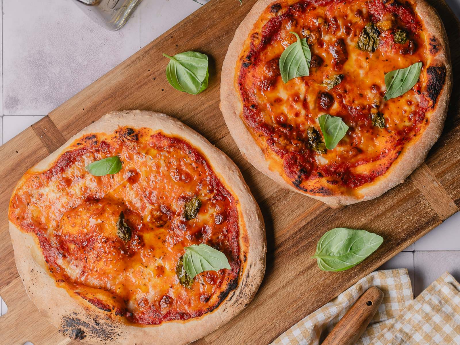 imagem de pizza marguerita