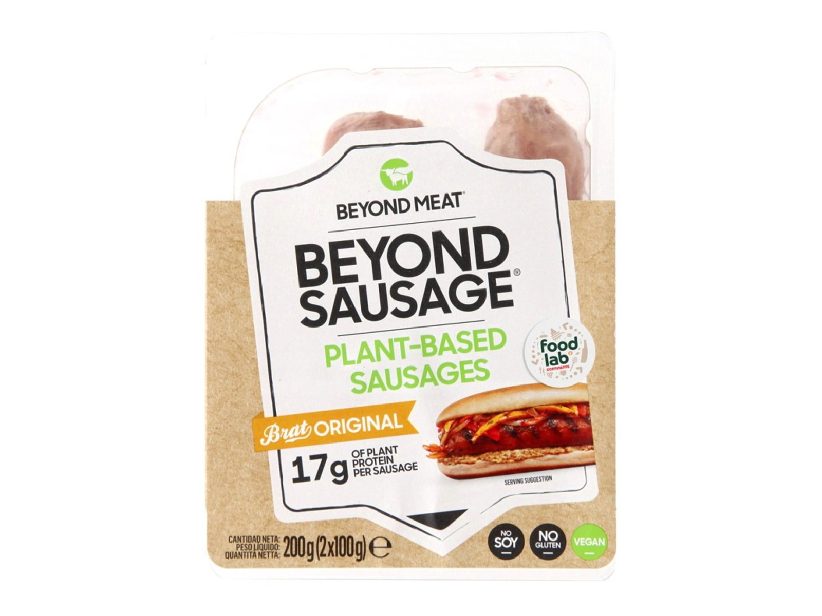 Beyond Meat Sausage: salsicha vegan de ervilha