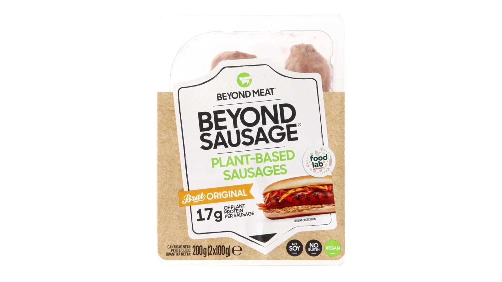 Beyond Meat Sausage: salsicha vegan de ervilha