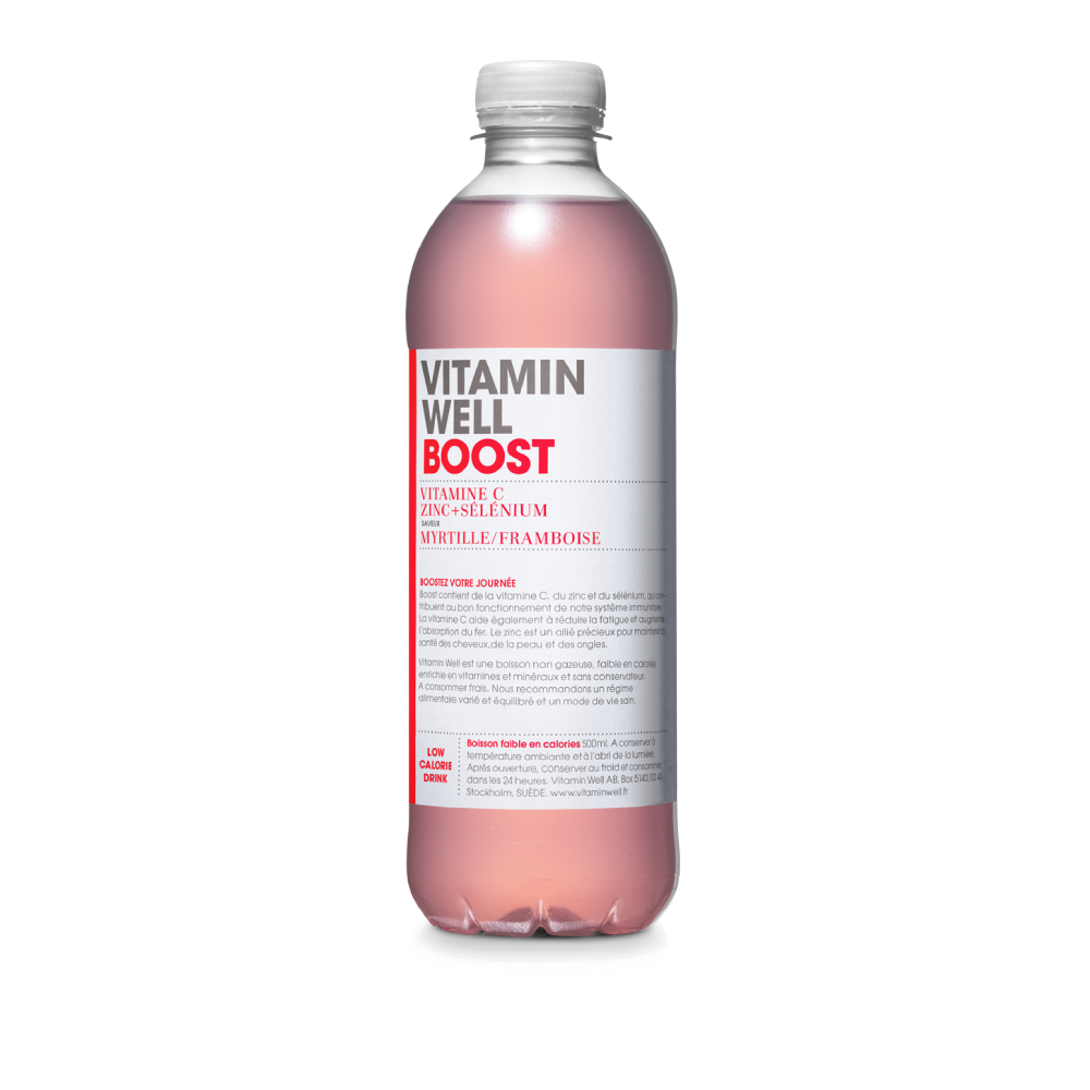 Vitamin Well Boost Arandos e Framboesa