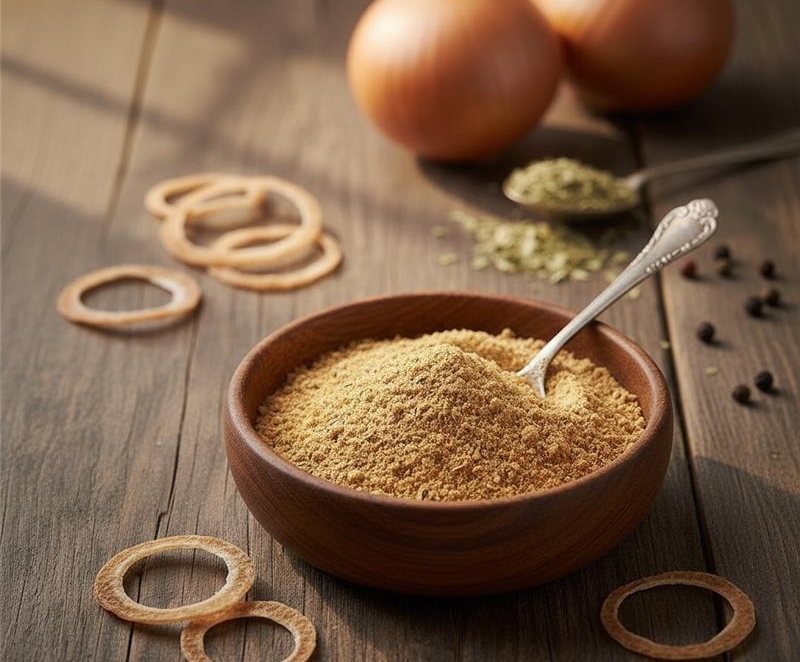 como fazer cebola em po