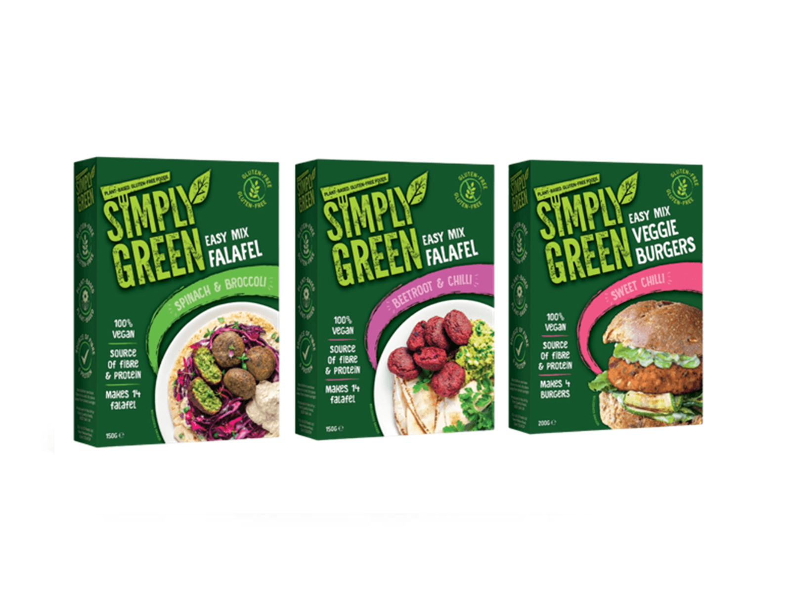 Simply Green: mix em pó de comida plant-based